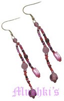 Glass Beaded Earring - click here for large view